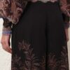 Alchemy Culotte in Schwarz mit Paisley-Muster online