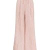 Alchemy Leinen-Weithose mit rosa-schokoladenfarbenen Streifen online