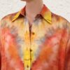 Alchemy Relaxed Satin Shirt Ruby Tie Dye Online Alchemy Relaxed Satin Shirt Ruby Tie Dye Online