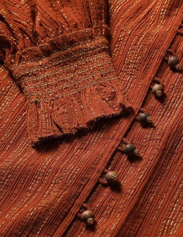 Aster-Bluse in Beige online Aster-Bluse in Beige online