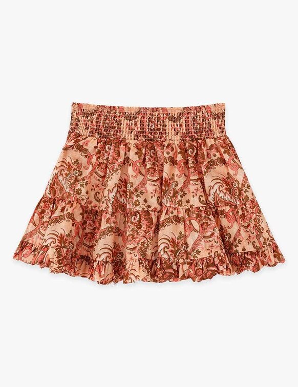 Aster Kids Bubble-Saumrock in Pink Paisley Floral online Aster Kids Bubble-Saumrock in Pink Paisley Floral online