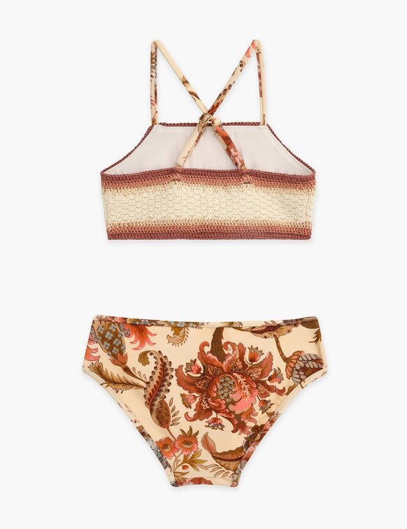 Aster Kids Häkel-Bikini in Cream Jacobean online Aster Kids Häkel-Bikini in Cream Jacobean online