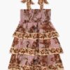 Aster Kids Stufenkleid in Mauve bei Jacobean Online