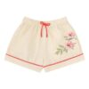 Aster Kinder-Shorts mit Stickerei in Elfenbein online