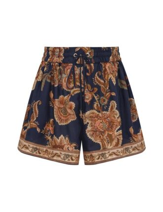 Aster Relaxed Short Navy Jacobean Online