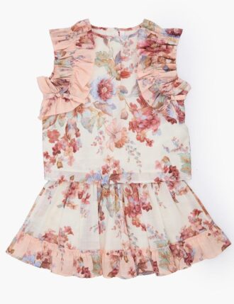 Awaken Kids Ärmelloses Oberteil Ivory Floral Multi Online
