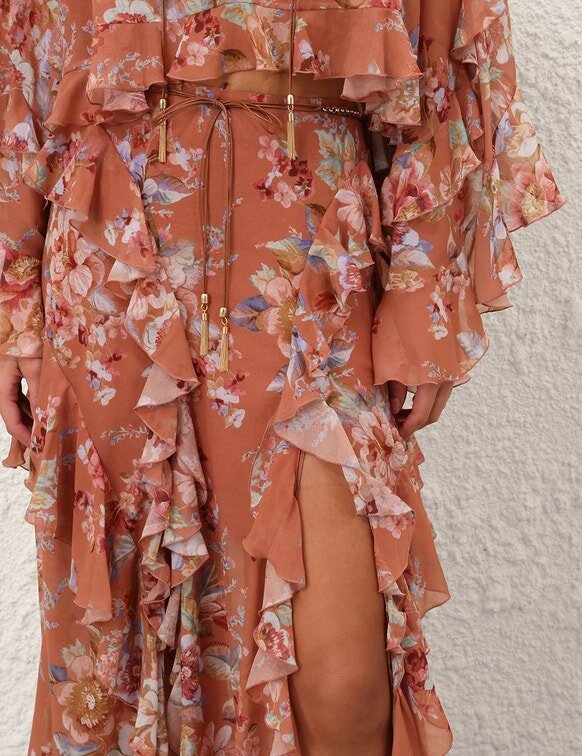 Awaken Rüschenrock Cinnamon Floral online Awaken Rüschenrock Cinnamon Floral online