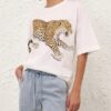 Bedrucktes T-Shirt Leopard online Bedrucktes T-Shirt Leopard online