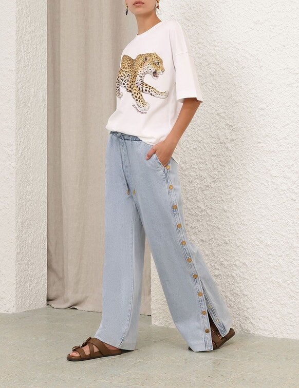 Bedrucktes T-Shirt Leopard online Bedrucktes T-Shirt Leopard online