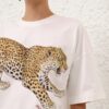 Bedrucktes T-Shirt Leopard online Bedrucktes T-Shirt Leopard online