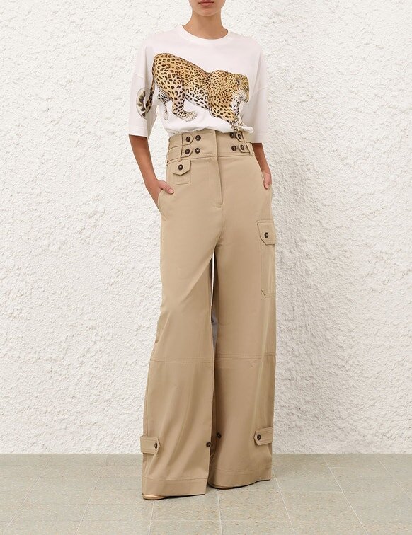 Bedrucktes T-Shirt Leopard online Bedrucktes T-Shirt Leopard online