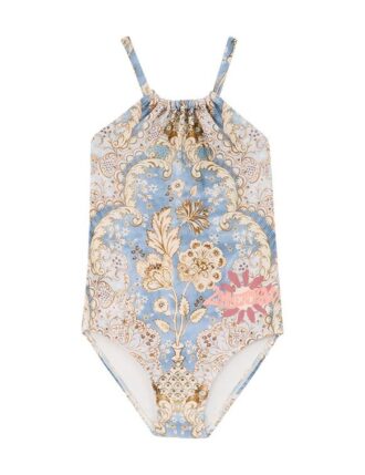 Daylight Kids Gathered 1-teiliger Bandana-Denim mit Blumenmuster online