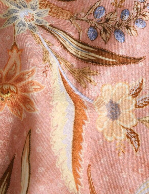 Indra Kids Einteiler mit Bindeband vorne in Pink mit Schalsmuster online Indra Kids Einteiler mit Bindeband vorne in Pink mit Schalsmuster online