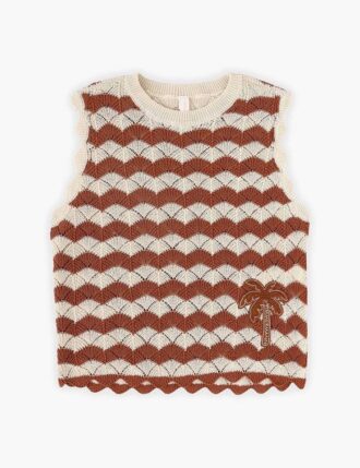 Indra Kinder-Strickoberteil in Beige/Ecru online