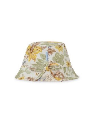 Kinder-Bucket-Mütze „Stamp Floral Cream“ online