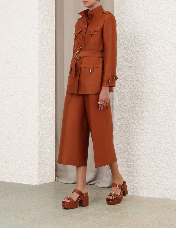 Luna Utility Jacke Dark Caramel Online Luna Utility Jacke Dark Caramel Online