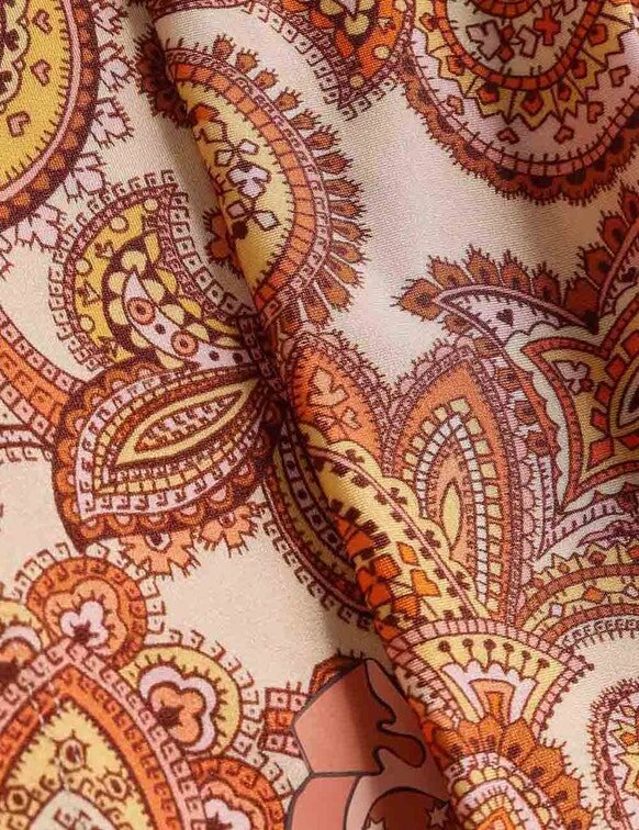 Patience Kinder-Rashguards in Creme/Orange mit Paisley-Muster online Patience Kinder-Rashguards in Creme/Orange mit Paisley-Muster online