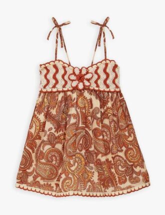 Patience Kinderkleid Poolside Paisley Mustard Online