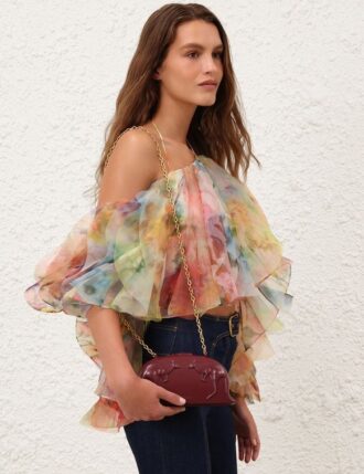 Rapture Clutch Burgunderrot online