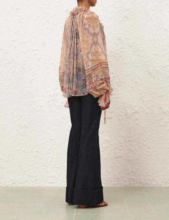 Rebellion Cordbluse mit Blumenmuster online Rebellion Cordbluse mit Blumenmuster online