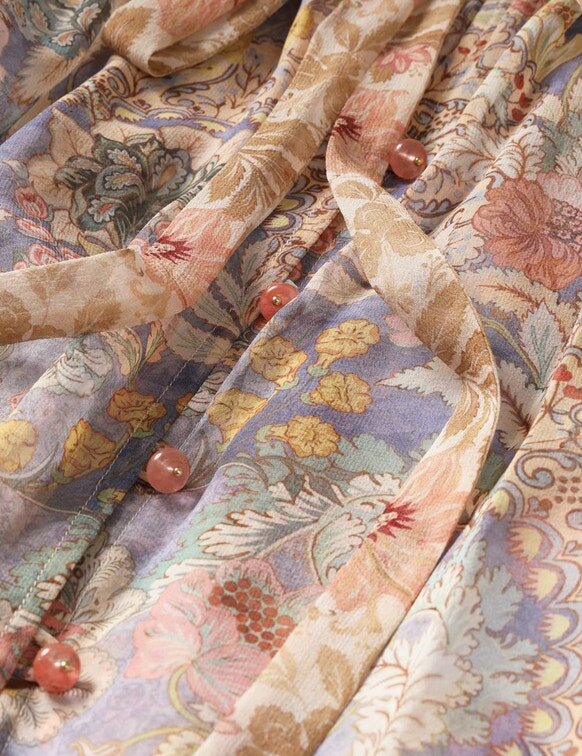 Rebellion Cordbluse mit Blumenmuster online Rebellion Cordbluse mit Blumenmuster online