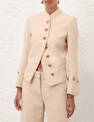 Rebellion Pirate Jacke in Creme online