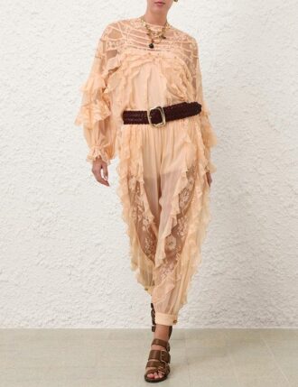 Rebellion Splice Harem-Hose in Pfirsich online