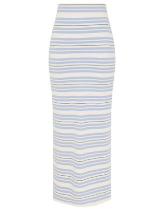 Rebellion Stripe Midi-Röck Multi Stripe online