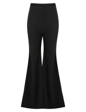 Rebellion Twill Flare-Hose Schwarz Online