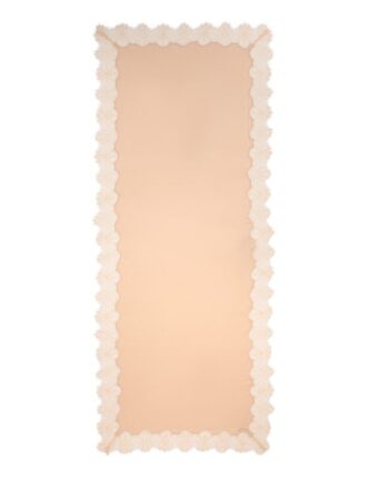 Seidenstola aus Spitze in Pfirsich online