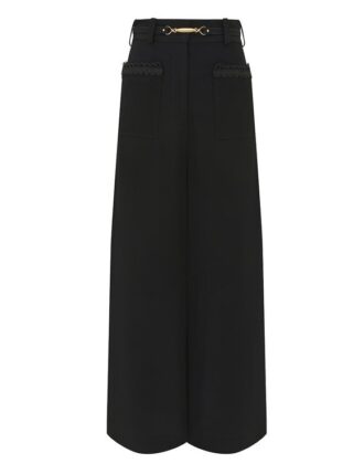 Trim Culotte-Hose in Schwarz online