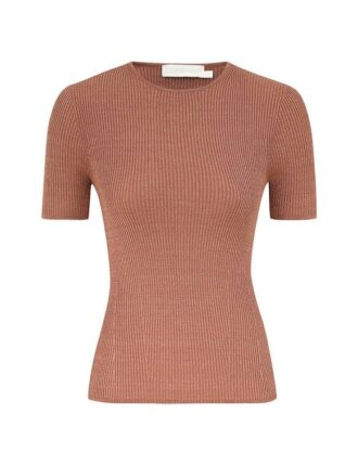 Wanderlust Metallic-T-Shirt in Metallic Dusty Rose online